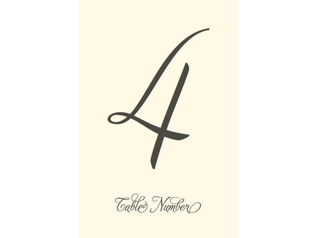 New Hampshire Table Number