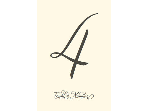 New Hampshire Table Number