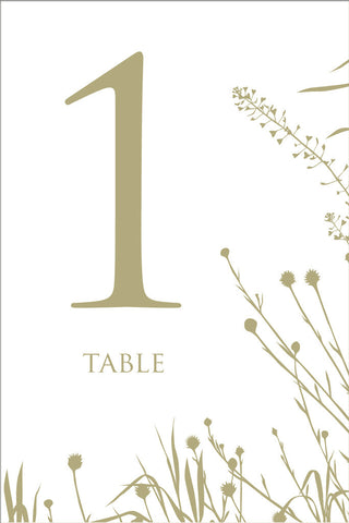 Yellowstone Table Number