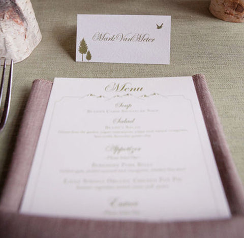 Vail Menu