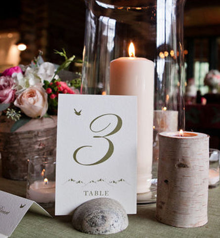 Vail Table Number