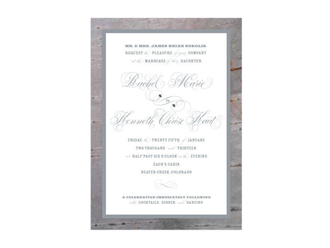 Beaver Creek Invitation Suite