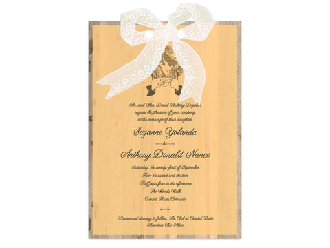 Crested Butte Invitation Suite