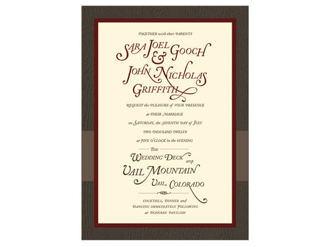 Keystone Invitation Suite