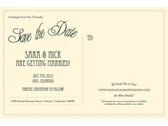 Vail Save the Date
