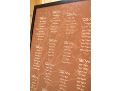Walden Table Number